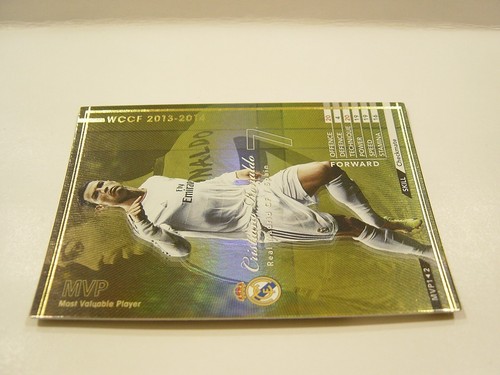 Panini WCCF 2013-14 MVP Cristiano Ronaldo No.7 Real Madrid CF FIFA Ballon d'Or - Picture 8 of 8