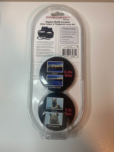 Sealed Precision Design Digital Wide Angle and Telephoto Lens Kit 58mm - Picture 3 of 7