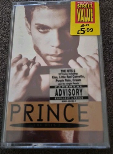 Prince: The Hits 2 - Cassette Tape Album 1993 Warner Bros - Free UK Postage