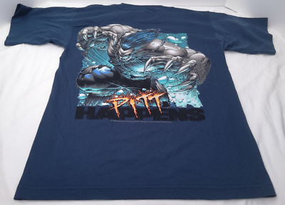 VTG Pitt happens Shirt PITT comic Dale Keown 90s Image Youth LG  