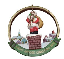 1991 Hallmark Night Before Christmas Keepsake Ornament IOB QX5307