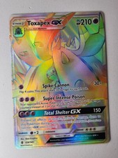 POKEMON TCG TOXAPEX GX 154/145 SECRET RARE GIARDIANS RISING - NM
