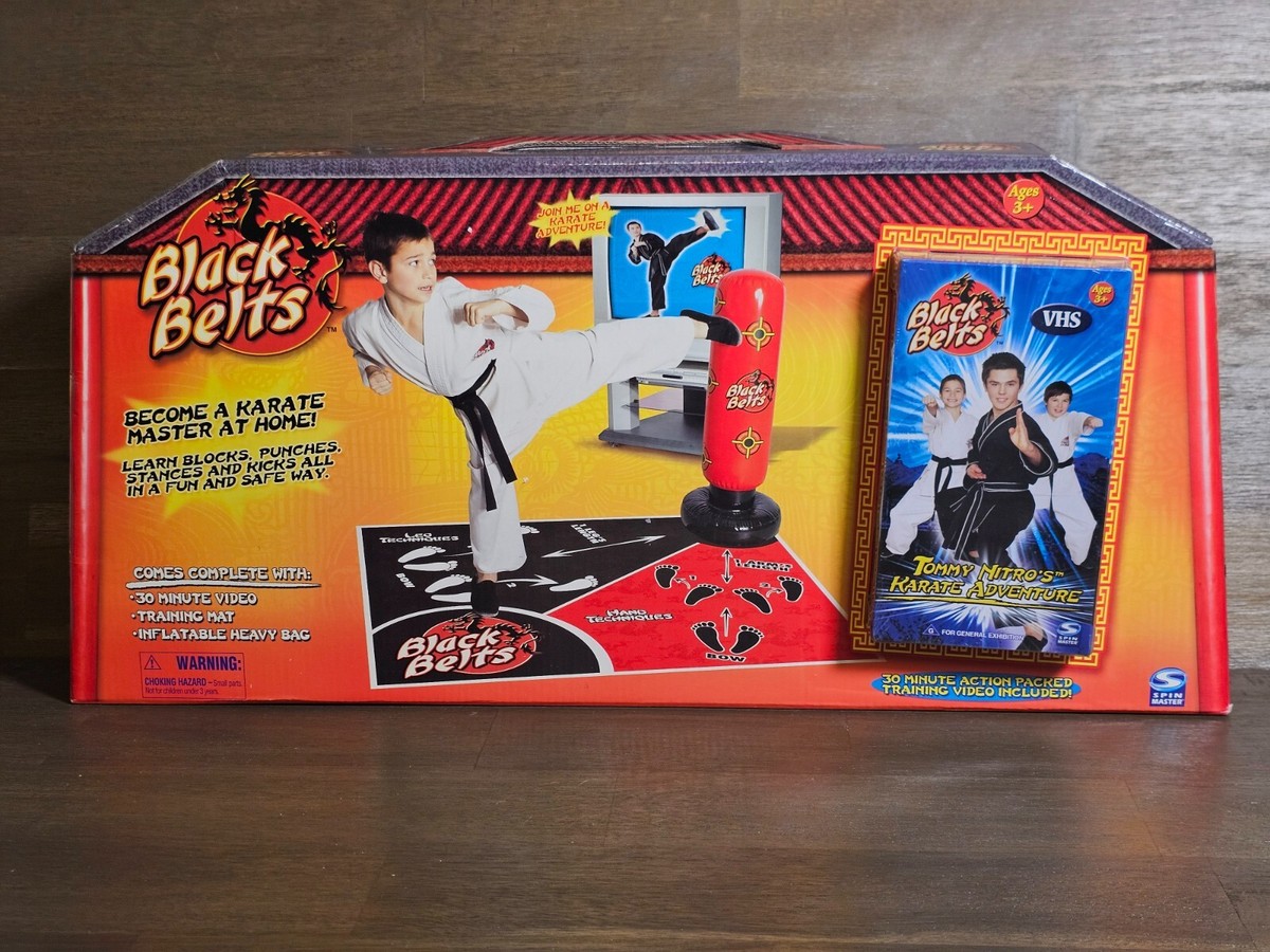 Spin Master Black Belts Kids Home Karate Studio Tommy NITRO Bag