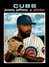 2020 Topps Heritage Jeremy Jeffress #521 Chicago Cubs