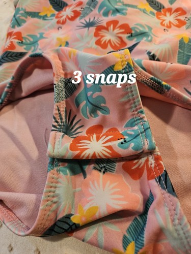 Cat & Jack Girls Swimsuit Sz 4T - Picture 3 of 6