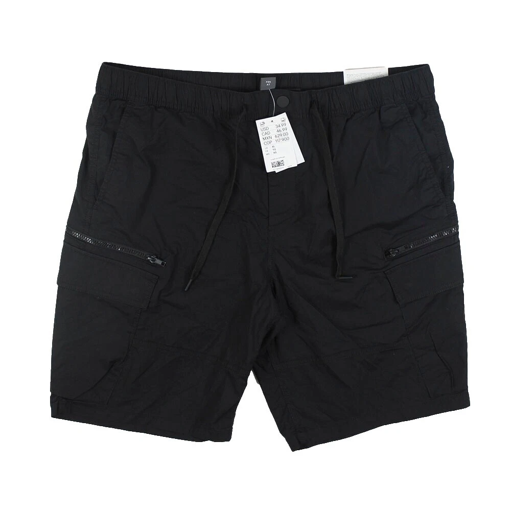 Pantalones cortos de tamaño regular Negro del Ejército para Hombres