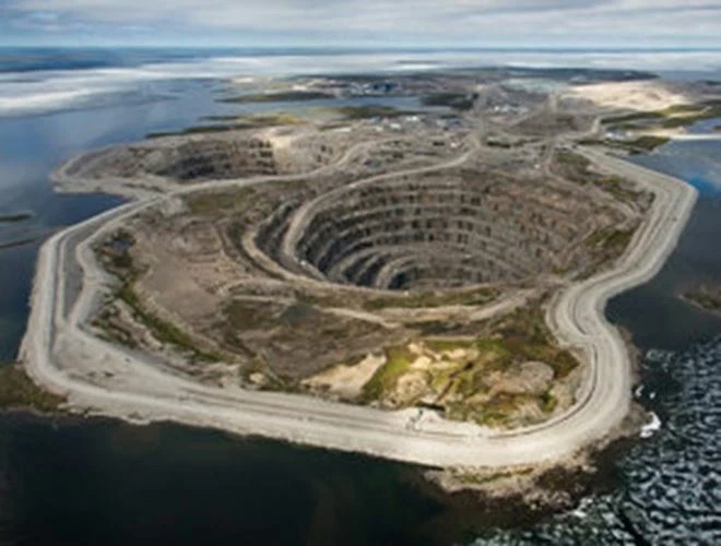 Diamante canadiense fino natural cuerpo a cuerpo - redondo - SI1-SI2 - F-G - corte de precisión - aprox. Foto 2 de 2