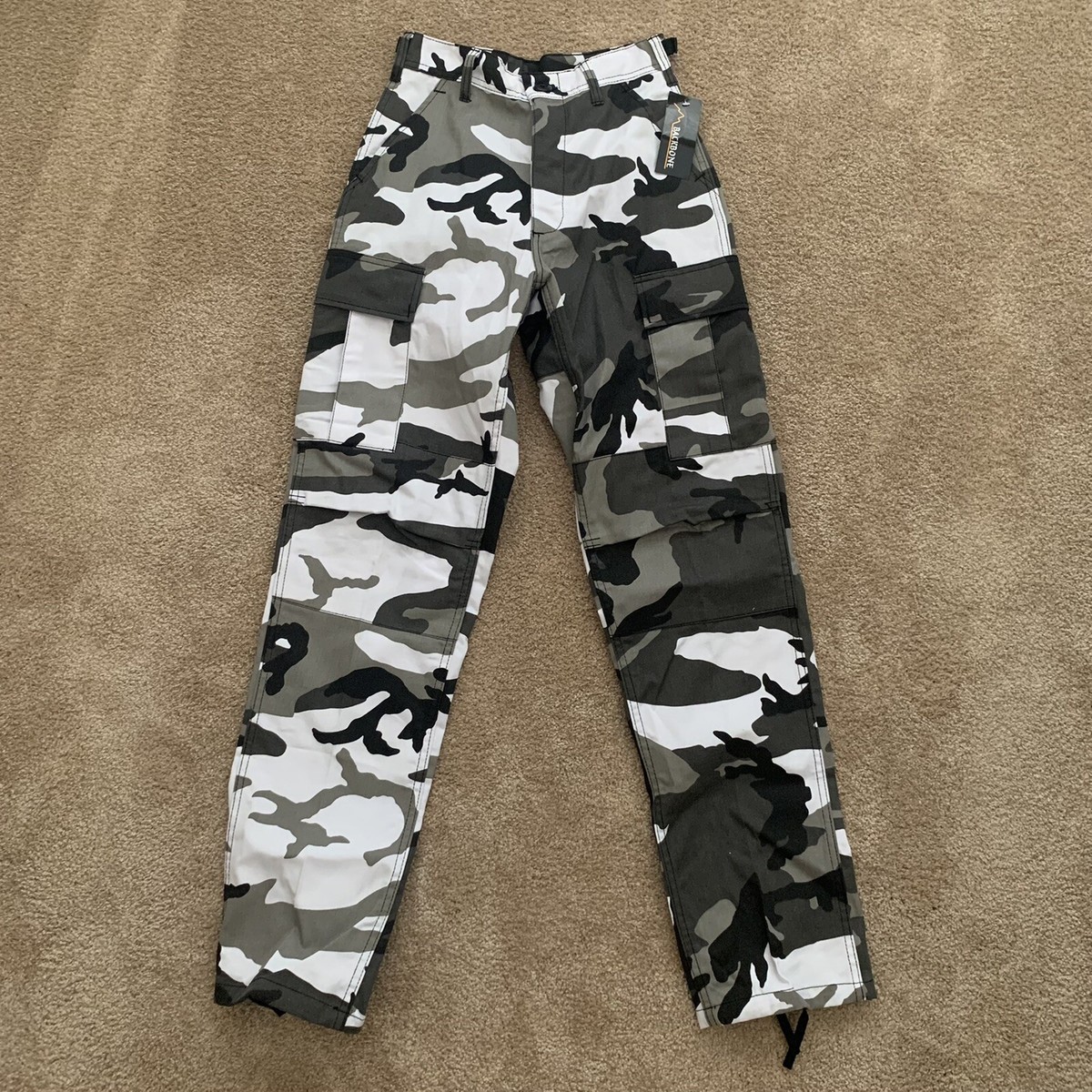 Backbone Boy's Casual Street Fashion Black & Gray City Camo Backbone Boy's Casual Street Fashion Black & Gray City Camo