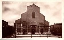 Bologna Chiesa Di S Petronio WB Postcard UNP WOB Note