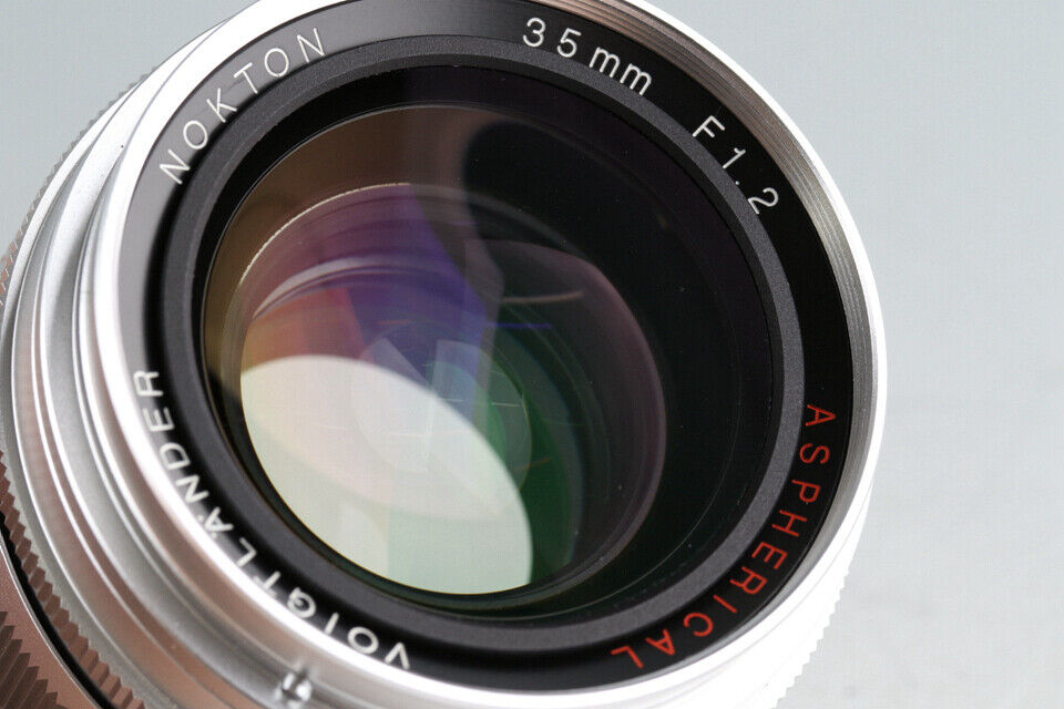 Voigtlander Nokton VM 35mm F/1.2 ASPHERICAL - Silver Lens Voigtlander Nokton VM 35mm F/1.2 ASPHERICAL - Silver Lens