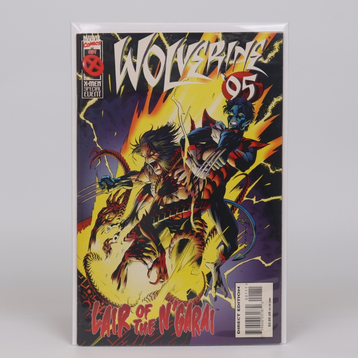 Marvel Comics Wolverine '95 #1 September 1995 Lair of the N'Garai