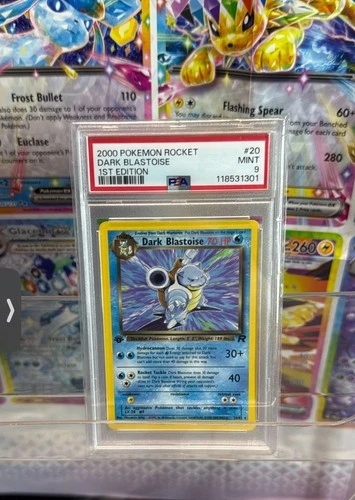 Dark Blastoise 1st Edition  PSA 9