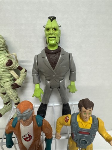 Vintage Kenner Real Ghostbusters Action Figures Lot Hard Hat Granny Frankenstein - Picture 3 of 8