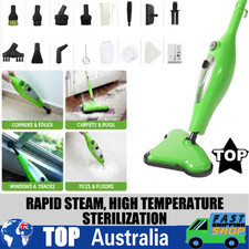 Foldable Steam Mop Handheld Steamer Floor Carpet Cleaner Home Cleaning Tool AU