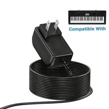 9.5V AC Adapter Charger Cord for Casio CTK-3200 LK-165 LK-240 Power Supply PSU