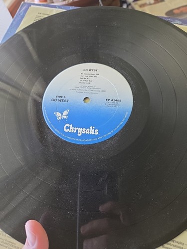 Go West - Go West 1985 Vinyl LP Album Record Chrysalis FV 41495 - Picture 6 of 8