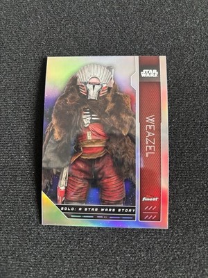 Topps Star Wars Finest 2023 Refractor Base Card FN-89 Weazel