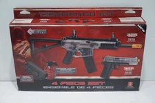 NEW CROSMAN ELITE COMMANDO KIT AIRSOFT R39 RIFLE / P311 PISTOL 4-PC SET 325 FPS