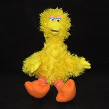 Big Bird Sesame Street Place Workshop Sea World Busch Gardens 15" Tall Plush