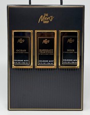 BATH  BODY WORKS MEN'S MAHOGANY TEAKWOOD OCEAN NOIR COLOGNE MIST SPRAY GIFT SET