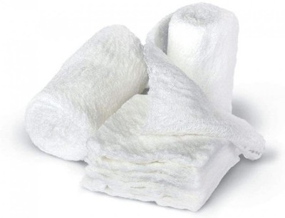 Dermacea Gauze Fluff Roll Gauze 6Ply 4.5''x 4-1/8 Yd Roll White Nonsterile 100