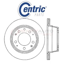 Centric C-TEK Disc Brake Rotor for 1969-1983 Porsche 911 2.0L 2.2L 2.3L 2.4L hy