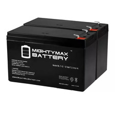 12-Volt 7.2 Ah SLA Sealed Lead Acid AGM Type Replacement Battery for Alarm/Sec