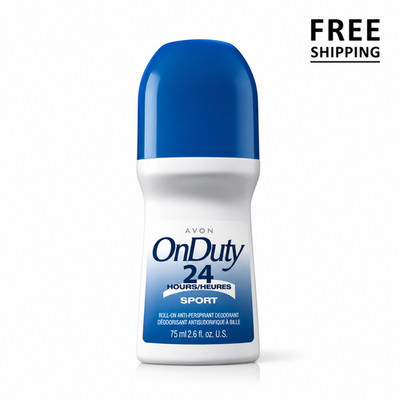 Roll-On Deodorant 2.6oz 24Hr Odor Protection Sport Fresh
