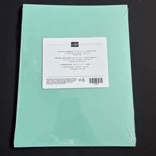 Stampin’ Up COASTAL CABANA 8.5 X 11 Cardstock- 24 Sheets- Brand New