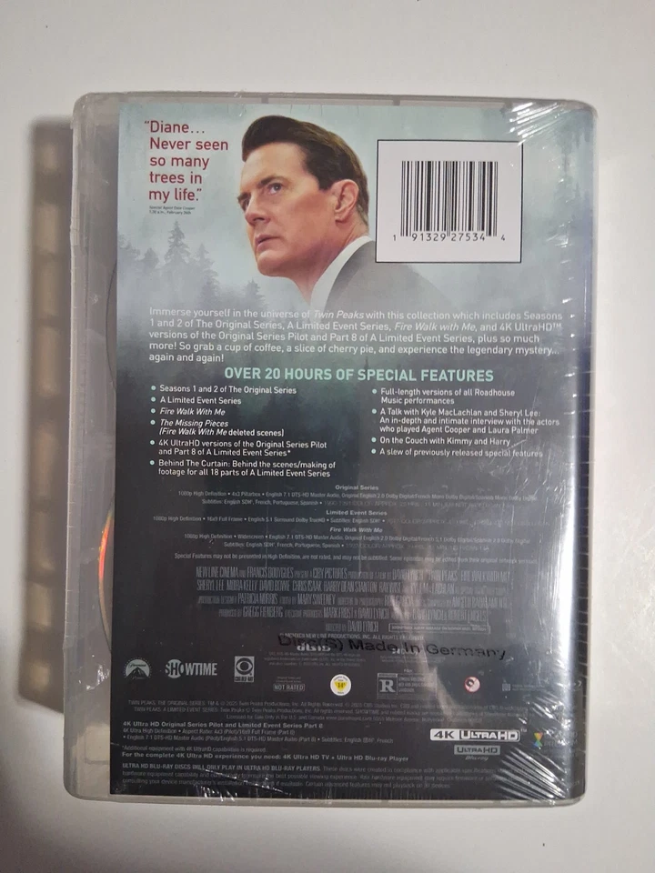 TWIN PEAKS FROM Z TO A BLU-RAY BOX SET, LOT D4, - Bild 2 von 2