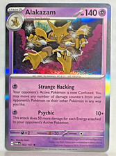 Alakazam 002/123 Mysterious Treasures Holo Rare 140 HP Stage 2 English