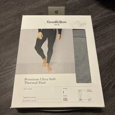Goodfellow & Co Premium Ultra Soft Thermal Pant Sz XXL Grey Tagless NEW