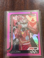 2025 Charles LeClerc Topps Chrome F1 #100 Pink RayWave Refractor /250 Hot SSP!