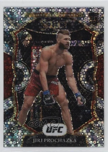 2021 Panini Select UFC Concourse Disco Prizm Jiri Prochazka #35 Rookie RC