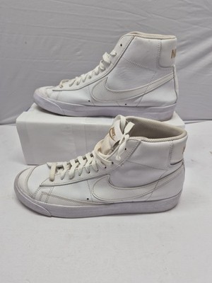 Nike By You Blazer Mid '77 Leather Tripe White DM0850-100 Men s Sz12