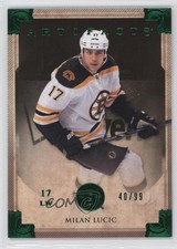 2013-14 Upper Deck Artifacts Emerald 40/99 Milan Lucic #70 0f2