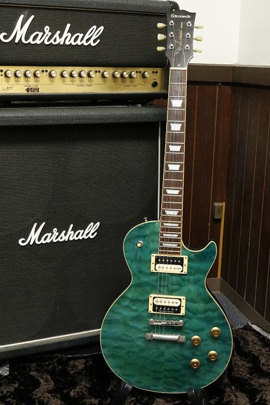 2003 made ESP Edwards E-LP-92SD Quilted Maple Duncan Pickup w/Case