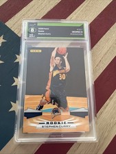 2009 Panini Stephen Curry Rookie Card #357 RC 8 NM-Mint. rookie card picture
