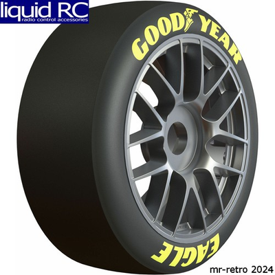 #ad #ad Pro Line 1023311 1 7 Goodyear Nascar Cup Belted Tires Mounted 17mm F R $36.99
