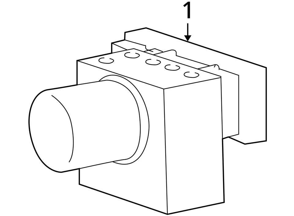 Módulo de controle de bomba 2002-2005 Hyundai Xg350 Abs QO918 - Imagem 4 de 4