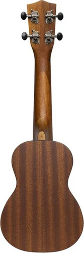 Tiki series soprano ukulele with sapele top, Oh finish, with black nylon gigbag - Picture 2 of 8