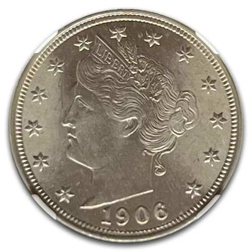 1906 Liberty Head V Nickel MS-65 NGC