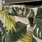 MARDANA  Men's Size 36 Designer Colorful Floral. Slim Fit Leaves Unfinished Hem — photo 6
