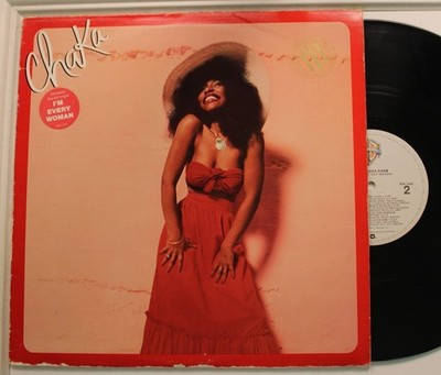 Chaka Khan Lp Self-Titled - Vg+ To Vg++/ Vg+ to Vg++ (Promo Stamp; Hype Sticker)