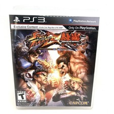 PS3 Street Fighter X Tekken (PlayStation 3, 2012)New Case *Read Description*