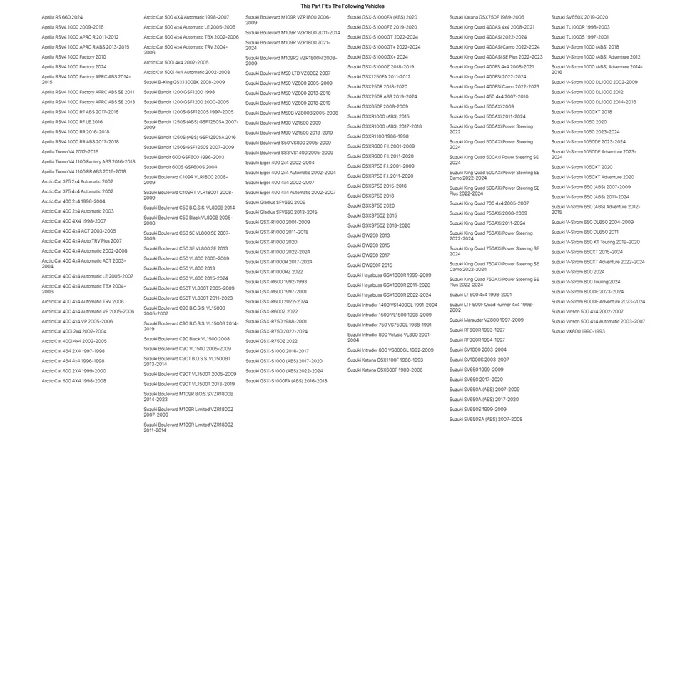 Filtro de aceite Tusk First Line único para APRILIA RSV4 1000 APRC R ABS 2013-2015 Foto 4 de 4