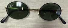 Vintage Ray Ban B L Bolhrom Oval Sunglasses Gold Frame Mens