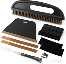 Wallpaper Smoothing Tool Kit with Squeegee, Knife for Vinyl Film (Kit 02)