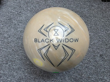 15 lbs USED Hammer BLACK WIDOW GHOST bowling ball