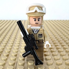 LEGO Star Wars Episode 4/5/6: Hoth Rebel, RIFLE, sw0259, 8083, TROOPER, 2010